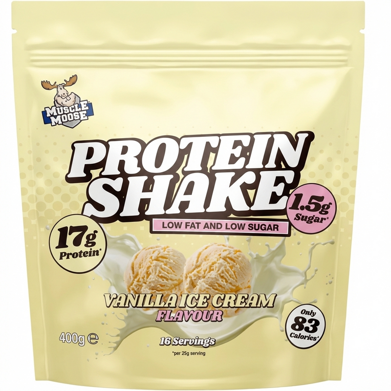 Muscle Moose Protein Shake Vanilla 400g