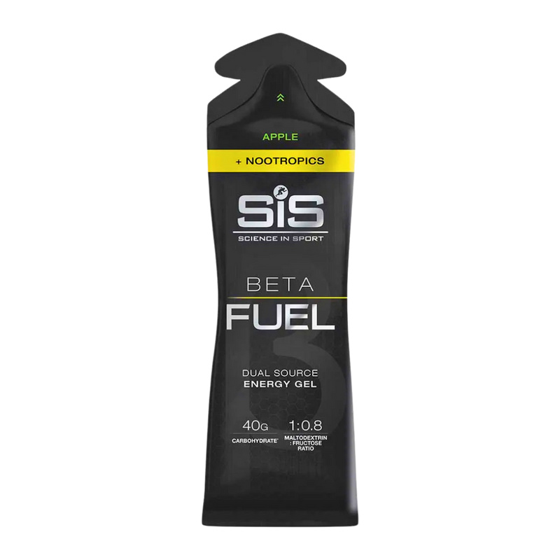 SiS BETA Fuel + Nootropics Energy Gel Apple 60ml 6 Pack