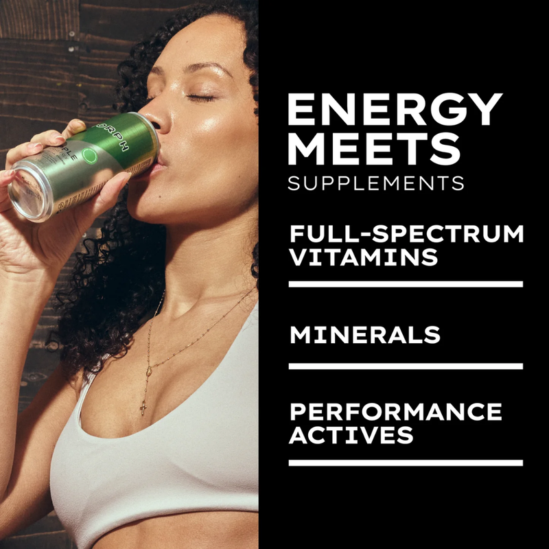 Morph Energy Zero Sugar Energy Drink Apple 330ml - Case of 12