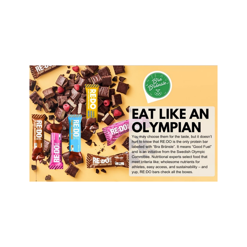 RE:DO Salted Caramel Flavour Plant Based Protein Bar 60g