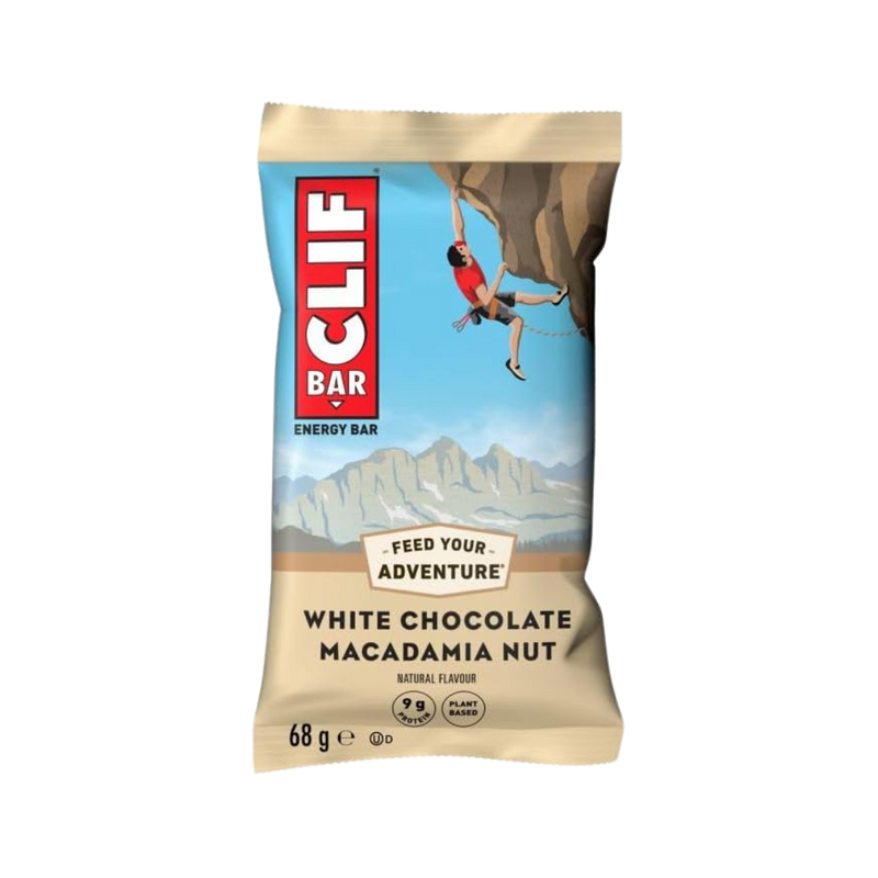 Clif White Chocolate Macadamia Nut Energy Bar (3 x 68g Multipack)