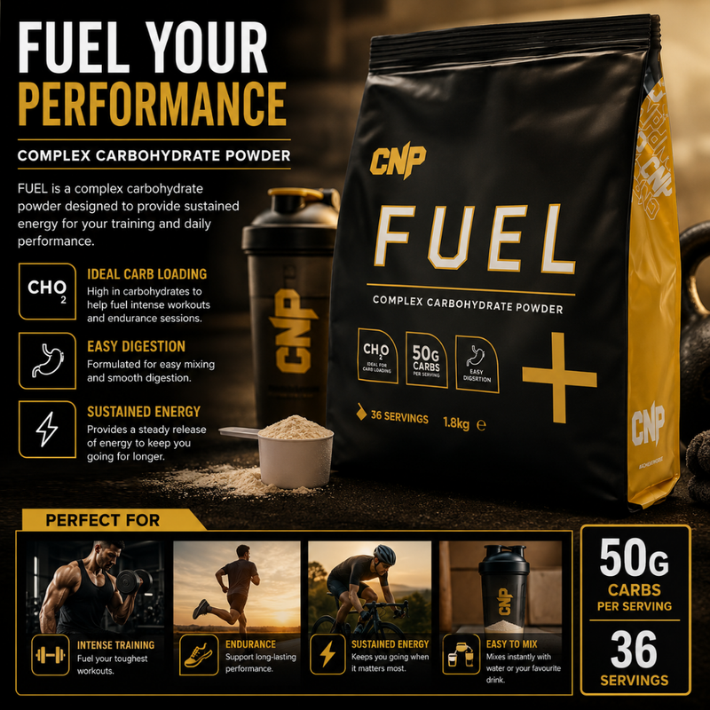 CNP Pro Fuel Complex Carbohydrate Powder Unflavoured 1.8kg