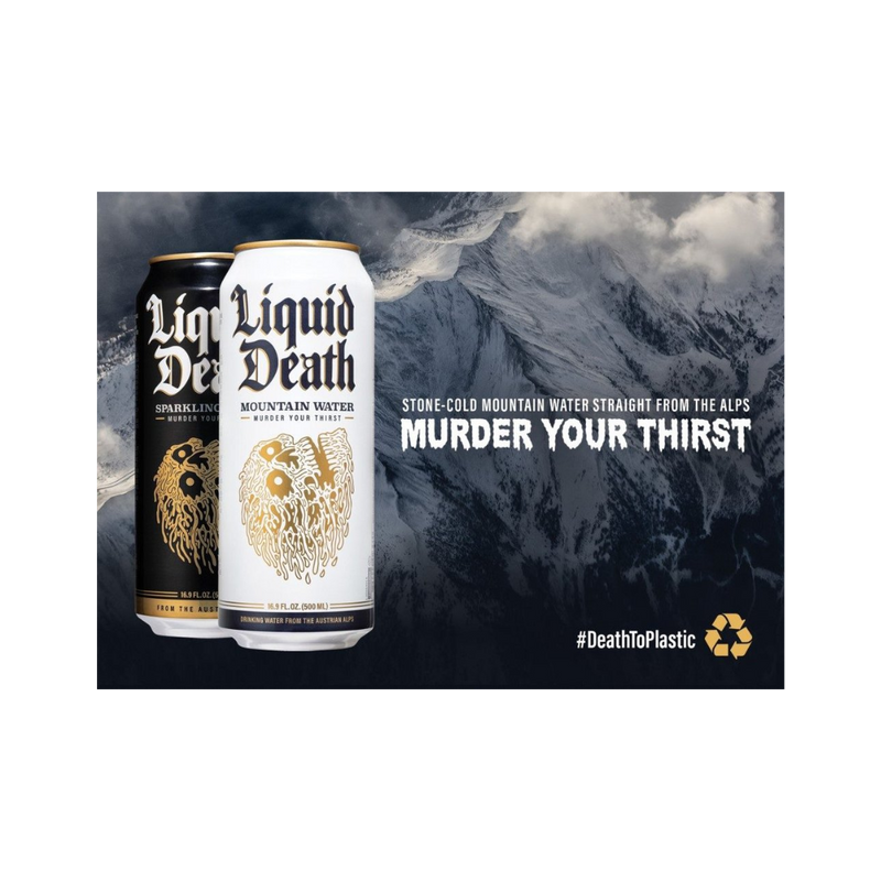 Liquid Death Still Mountain Water 500ml - Case of 12