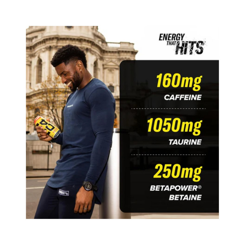 C4 Energy Drink Millions Strawberry flavour 500ml - Case of 12