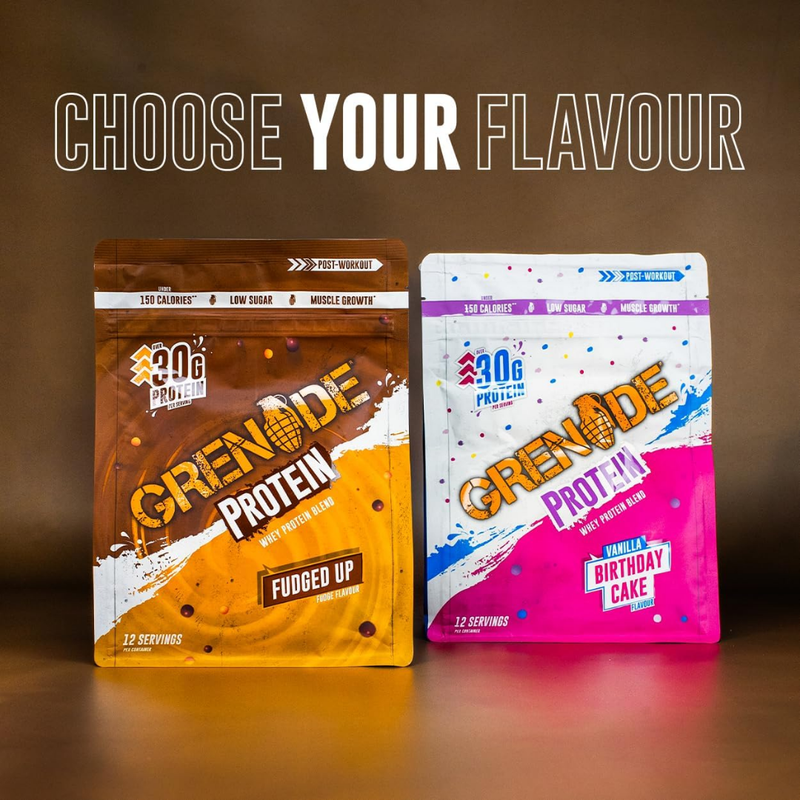 Grenade Whey Protein Powder Fudged Up 480g
