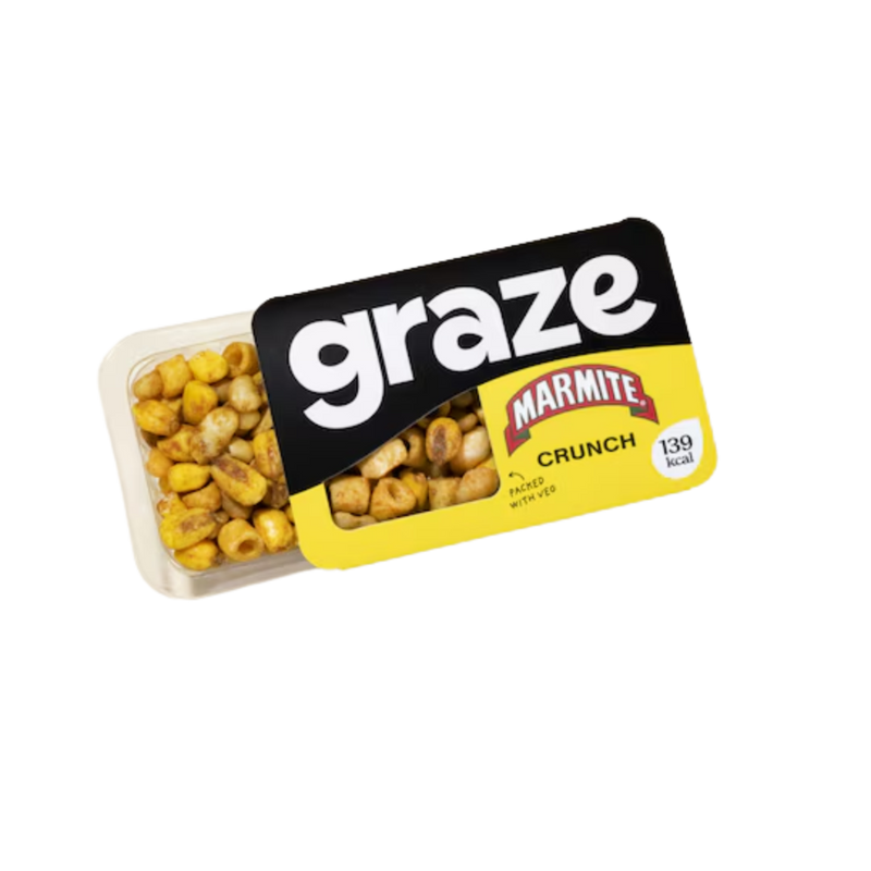Graze Marmite Crunch 28g - Case of 9