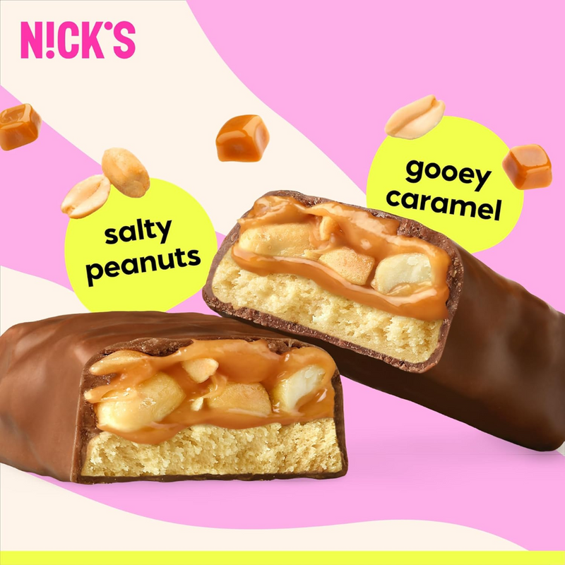 Nick's Salty Peanut flavour Protein bar 50g - Case of 12