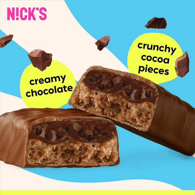 Nick's Triple Chocolate flavour Protein bar 50g - Case of 12