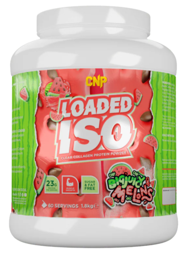 CNP Loaded ISO Big Juicy Melons Clear Collagen Protein Powder 1.8kg