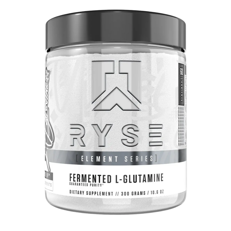 RYSE Unflavoured Fermented L-Glutamine (60 Servings)