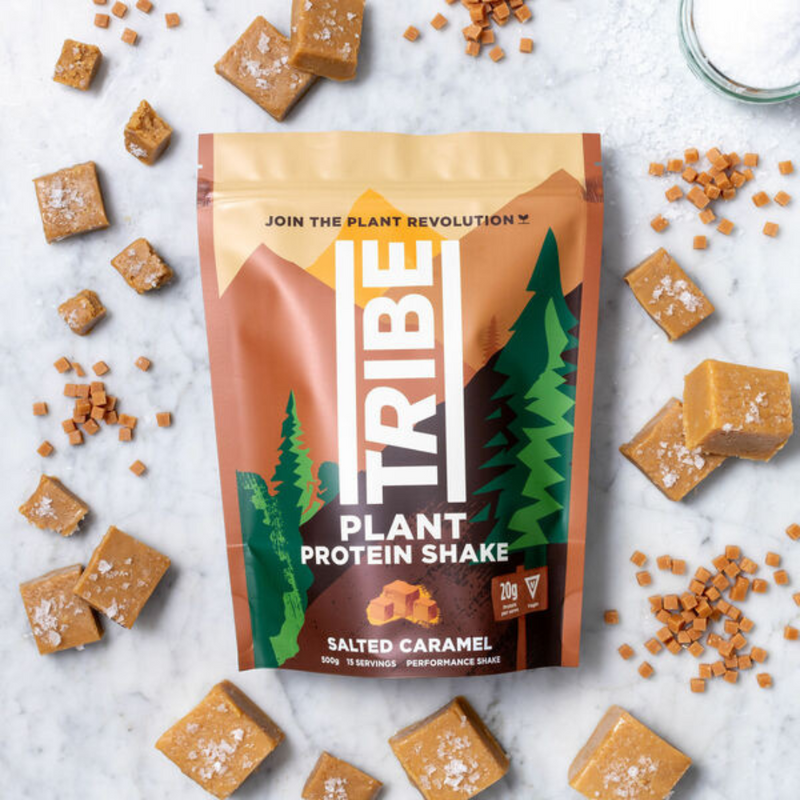 Tribe Salted Caramel Flavour Plant Protein Shake 500g