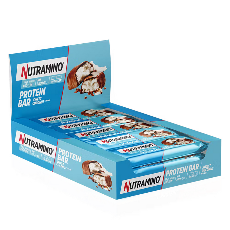 Nutramino Sweet Coconut Protein bar 55g - Case of 12