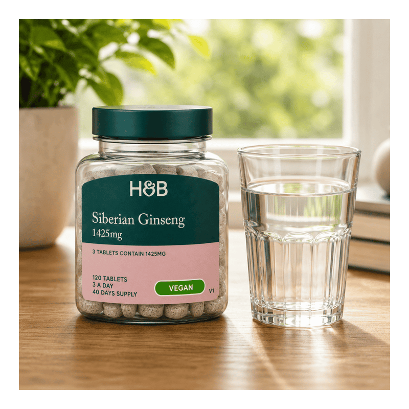 Holland & Barrett Siberian Ginseng 120 Tablets