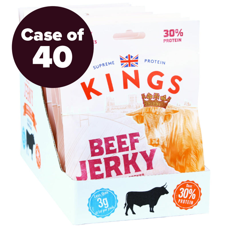 Kings BBQ Beef Jerky 60g - Case of 40