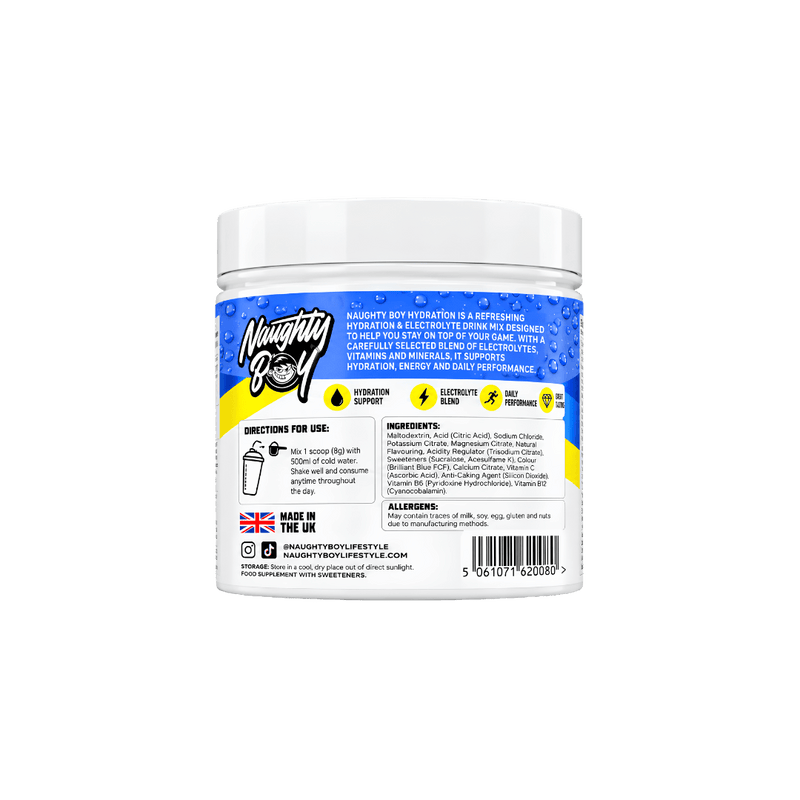 Naughty Boy Hydration Blueberrry Pineapple - 15 Servings