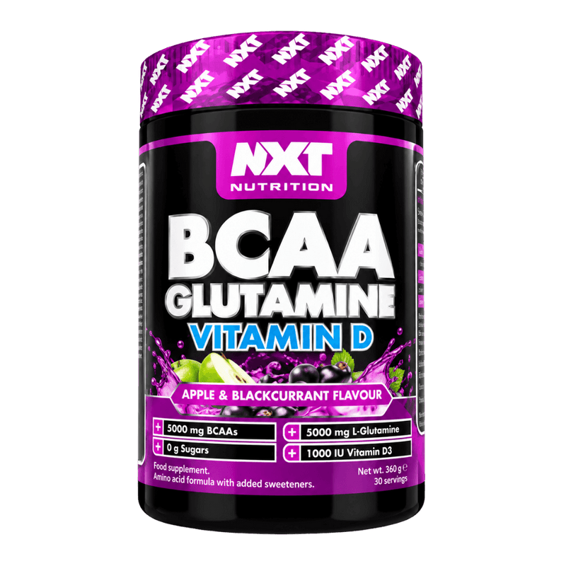 NXT Nutrition BCAA, Glutamine Vit D 360g - 30 Servings