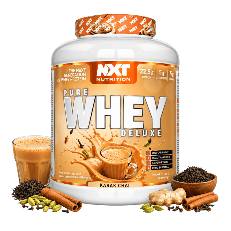 NXT Nutrition Pure Whey Deluxe Karak Chai 2.1kg