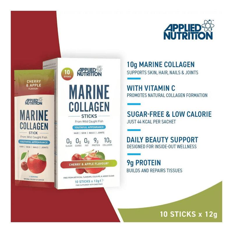 Marine Collagen Cherry & Apple 10 Sachets