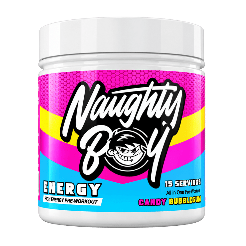 Naughty Boy Pre-Workout Candy Bubblegum - 15 Servings