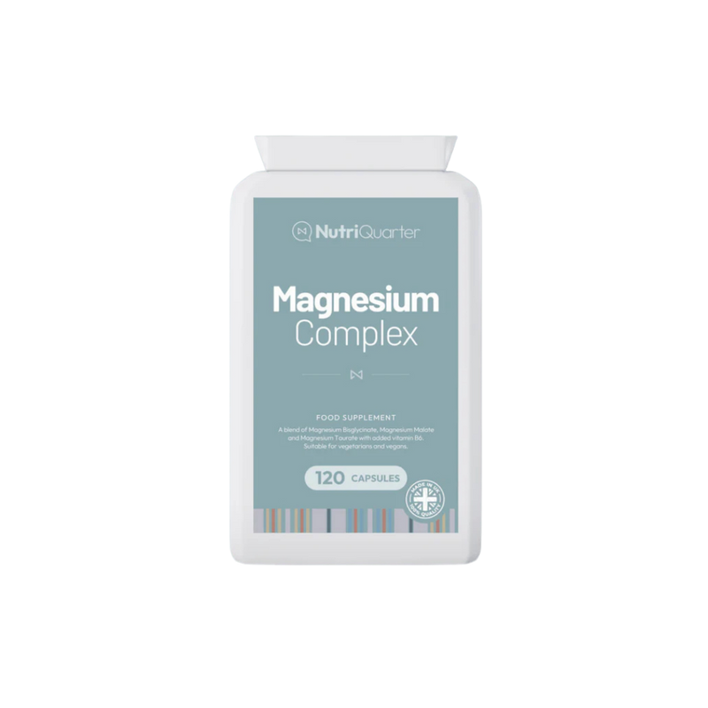 NutriQuarter Magnesium Complex (120 Capsules)