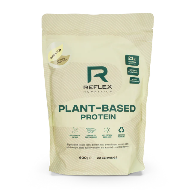 Reflex Nutrition Vanilla Bean Plant Based Protein Powder 600g