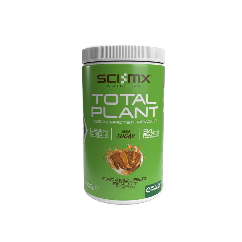 SCI-MX Total Plant Caramelised Biscuit Protein Powder 450g