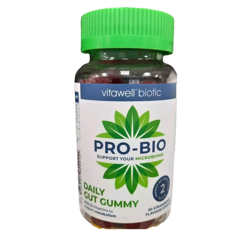 Vitawell Pro-Bio Daily Probiotic Gut Gummy (50 gummies)