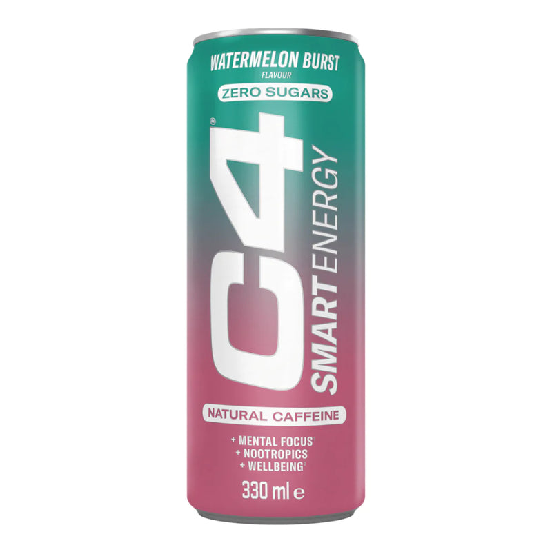 C4 Watermelon Burst Flavour Energy Drink 330ml - Case of 12
