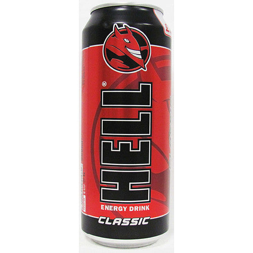 Hell Energy Drink Classic Flavour 500ml - Case of 12