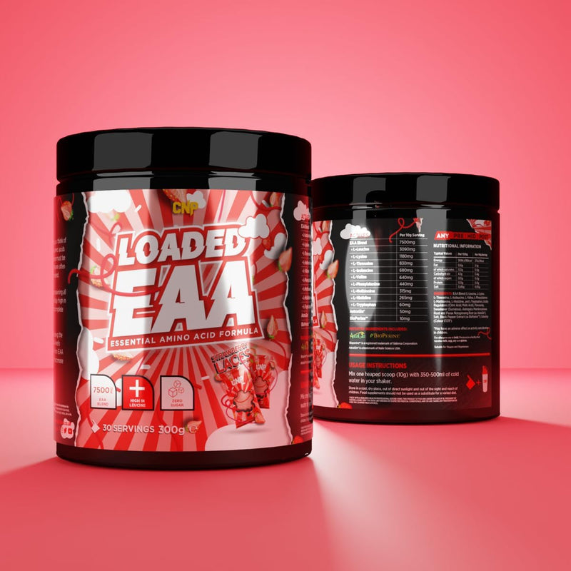 CNP Loaded EAA Strawberry Laces 300g (30 servings)