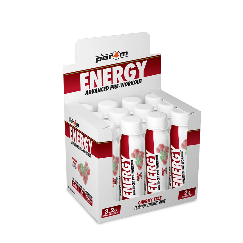 Per4m Energy Shot (Cherry Fizz) 100ml - Case of 12
