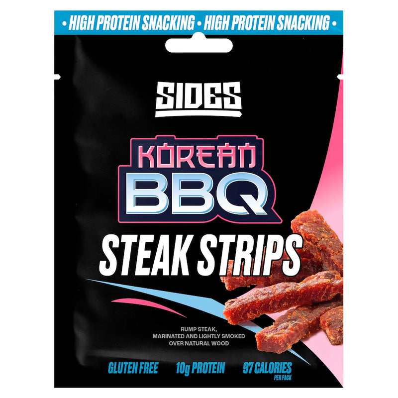 Sides Korean BBQ Flavour Beef Steak Strips 35g - Case of 16