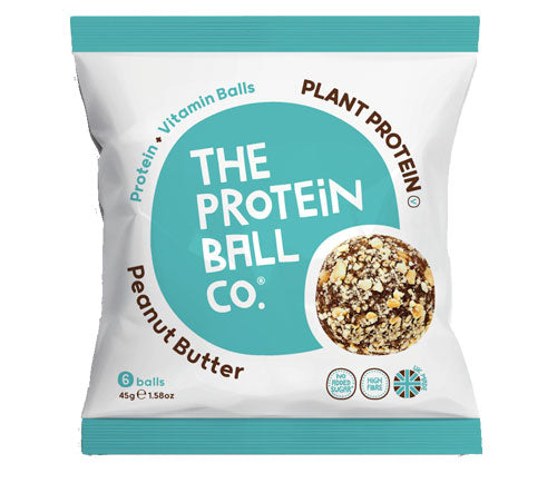 The Protein Ball Co. Peanut Butter Plant Protein balls 45g - Case of 10