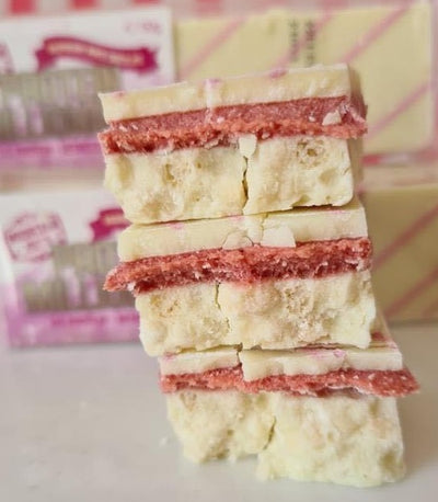 Mountain Joe's White Chocolate Raspberry Protein Millionaire 50g - Case of 10