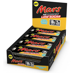 Mars Hi Protein Salted Caramel Flavour Chocolate Bar 57g - Case of 12 [Best Before: 28/11/2025]