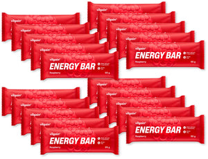 Vilgain Energy Bar Raspberry 55g - Case of 20 [Best Before: 31/10/2025]