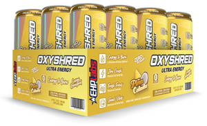 EHP Labs Oxyshred Zero Sugar Energy Drink Pina Colada 355ml - Case of 12 [Best Before: 27/05/2025]