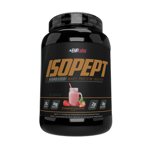 EHP Labs Isopept Hydrolyzed Whey Protein Strawberry Milkshake 775g