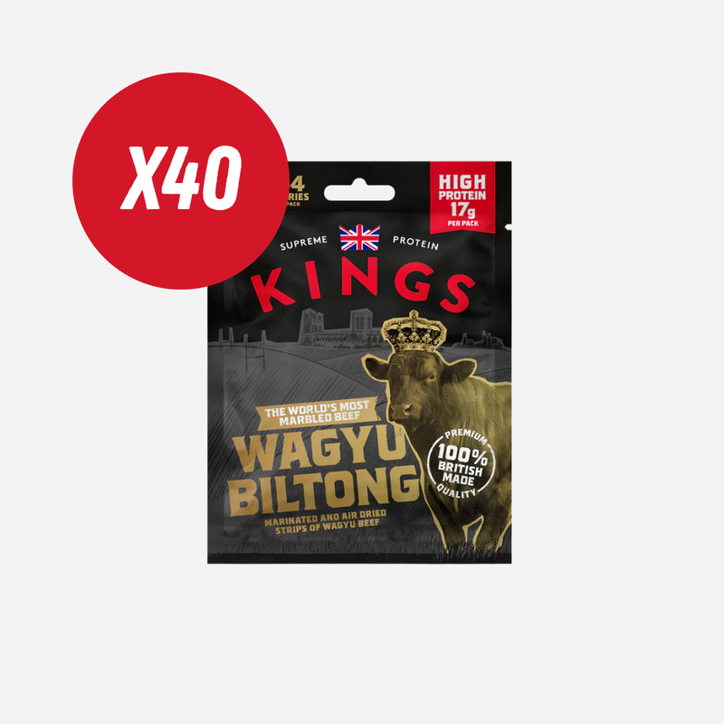 Kings Wagyu Beef Biltong 25g - Case of 40