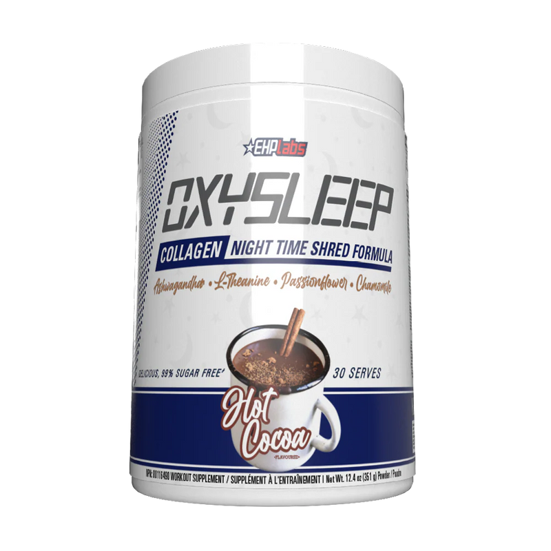 EHP Labs Oxysleep Collagen Night Time Shred Hot Cocoa 351g (30 servings) [Best Before: 01/10/2025]