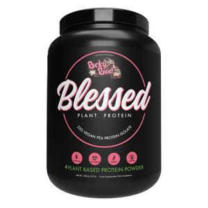 EHP Labs Blessed Rocky Road Plant-Based Protein Powder 1.06kg [Best Before: 30/09/2025]
