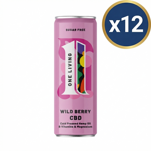 One Living Wild Berry CBD Drink 250ml - Case of 12