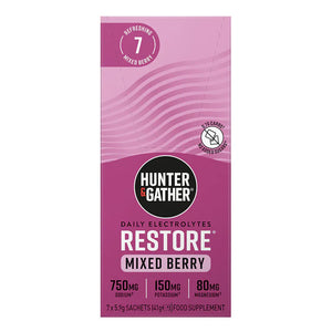 Hunter & Gather Electroyltes Berry (7 x 5.8g Sachets)