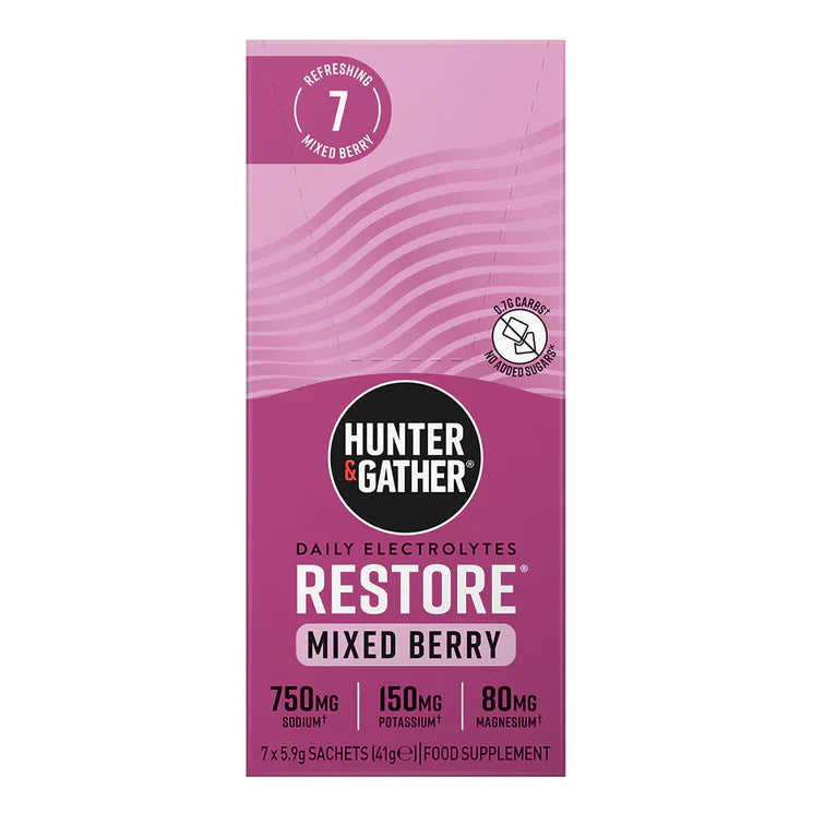 Hunter & Gather Electroyltes Berry (7 x 5.8g Sachets)