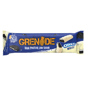 Grenade Oreo White Chocolate Flavour Protein bar 60g [Best Before: 26/01/2025]