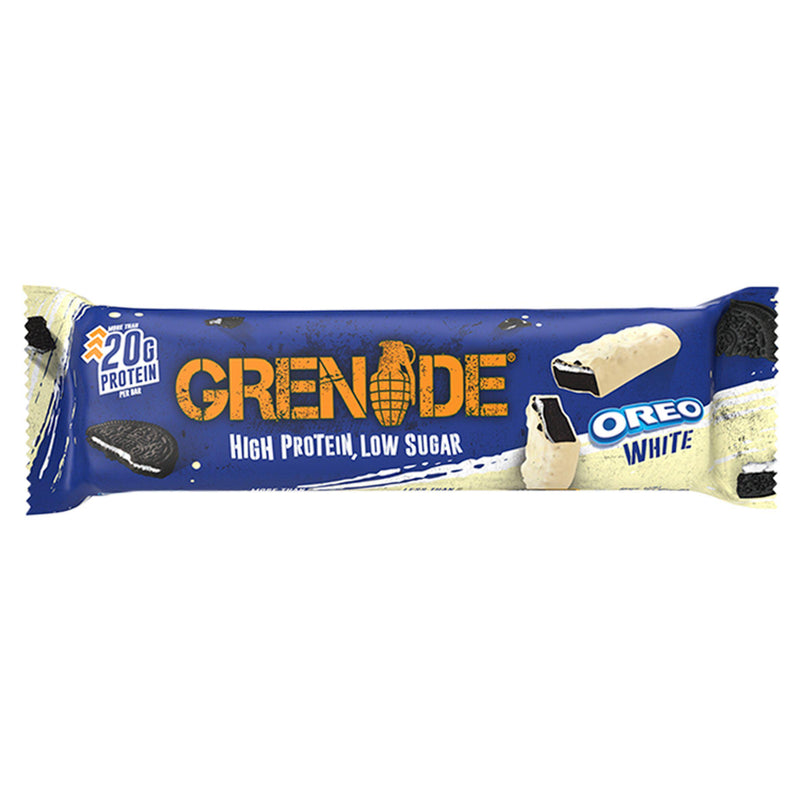 Grenade Oreo White Chocolate Flavour Protein bar 60g [Best Before: 26/01/2025]