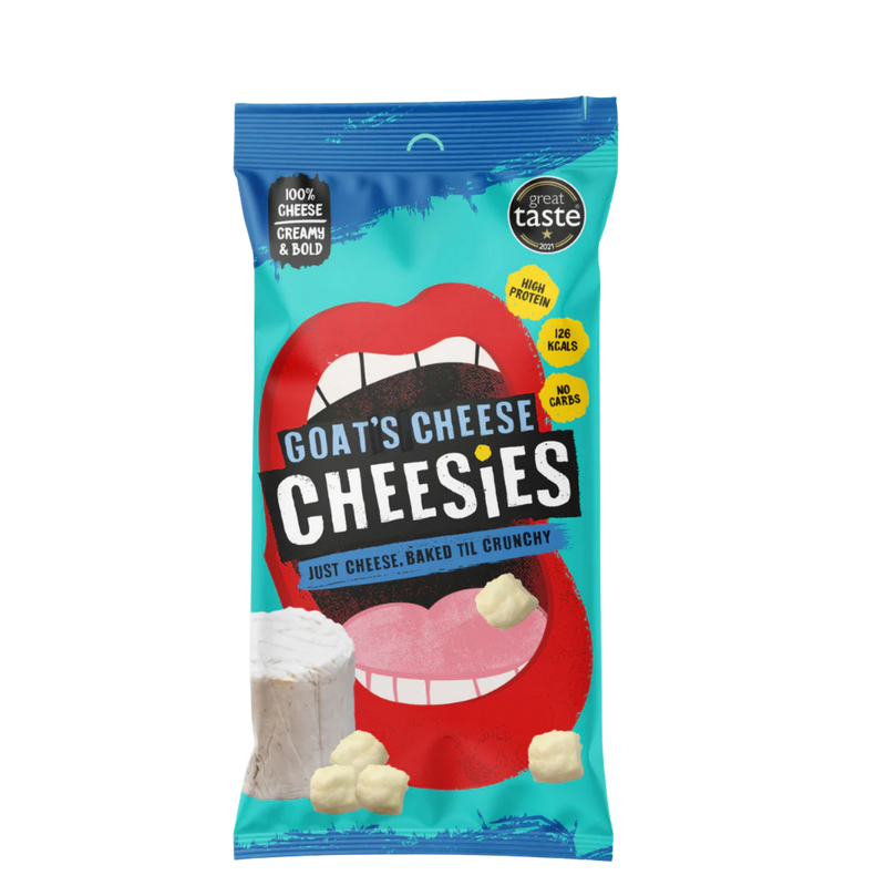 The Curators Cheesies Variety Pack - Case of 24 x 20g [Best Before: 30/01/2026]