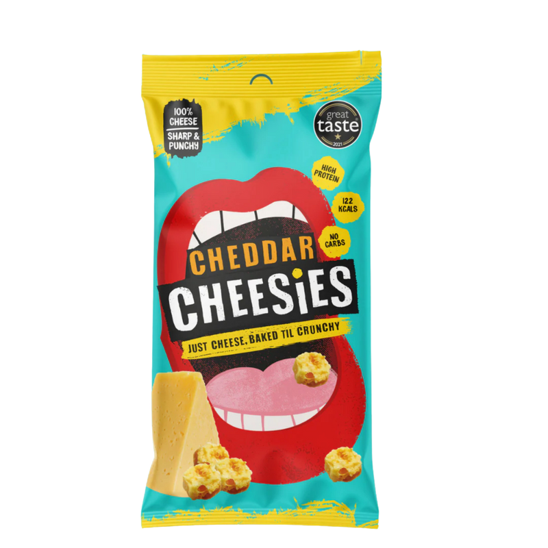 The Curators Cheesies Variety Pack - Case of 24 x 20g [Best Before: 30/01/2026]