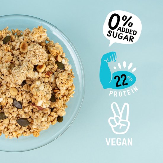 Holies Protein Crunchy Muesli 400g - Case of 6 [Best Before: 01/10/2025]