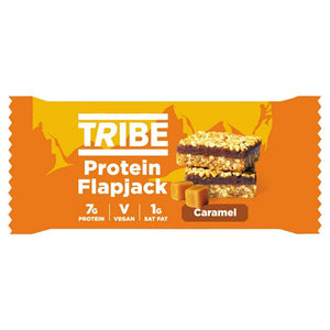 Tribe Caramel Protein Flapjack 50g [Best Before: 06/07/2025]